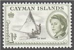 Cayman Islands Scott 154 Mint